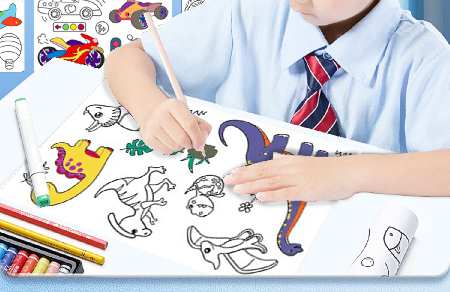 Graffiti  Colouring Roll