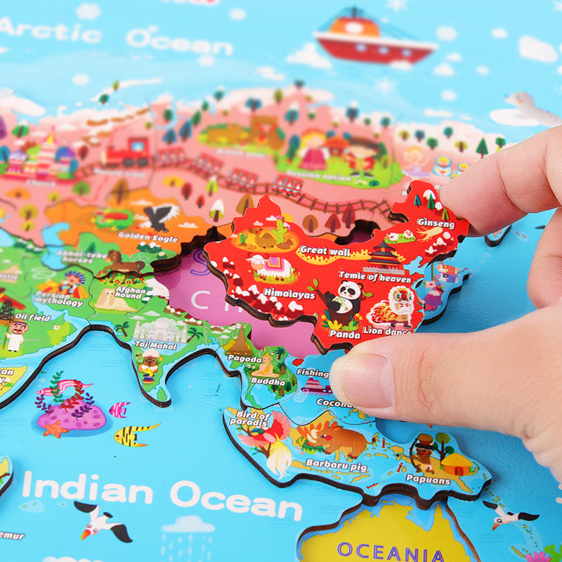 Magnetic World Map