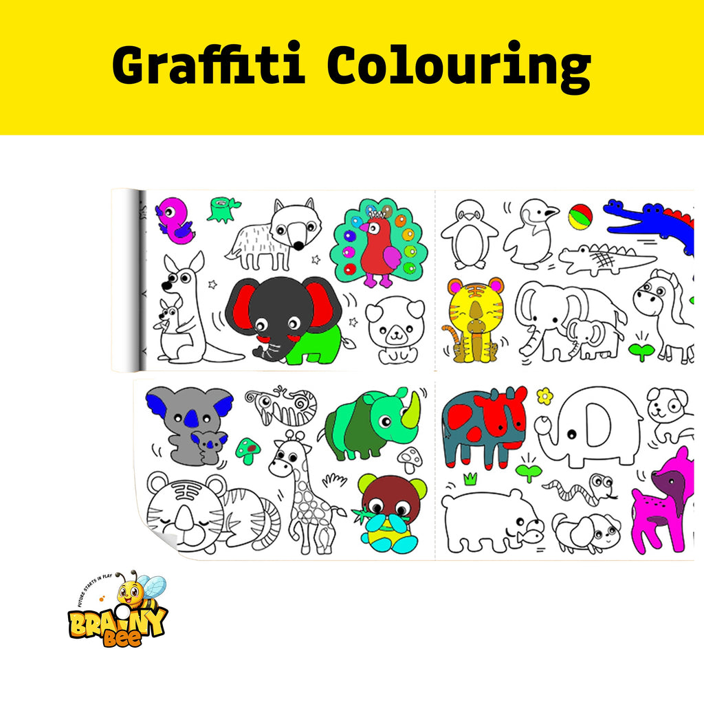 Graffiti  Colouring Roll