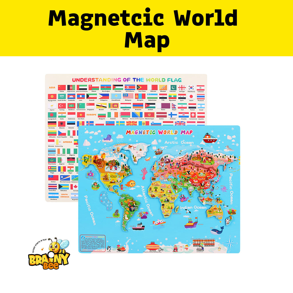 Magnetic World Map