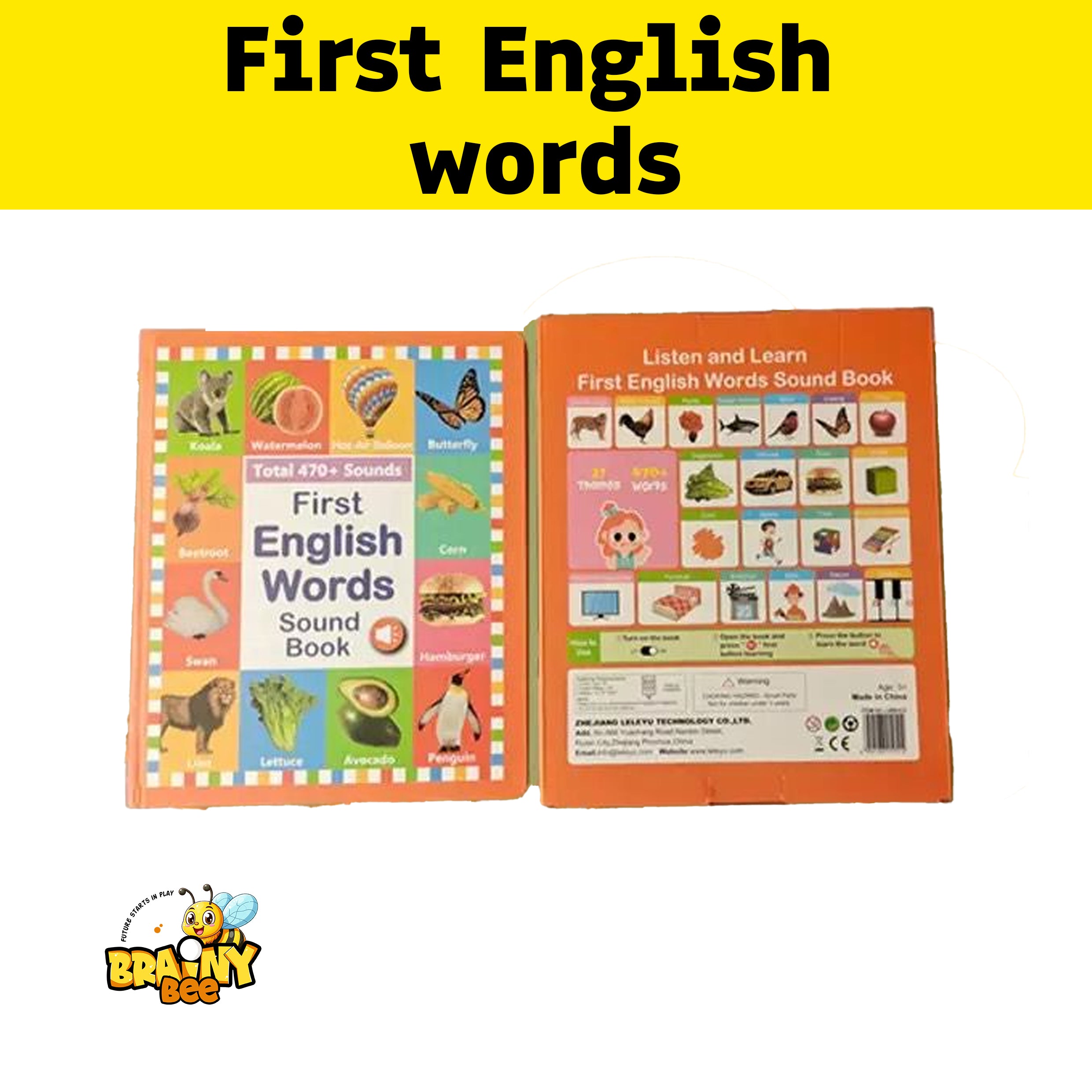 First Words Sound Book