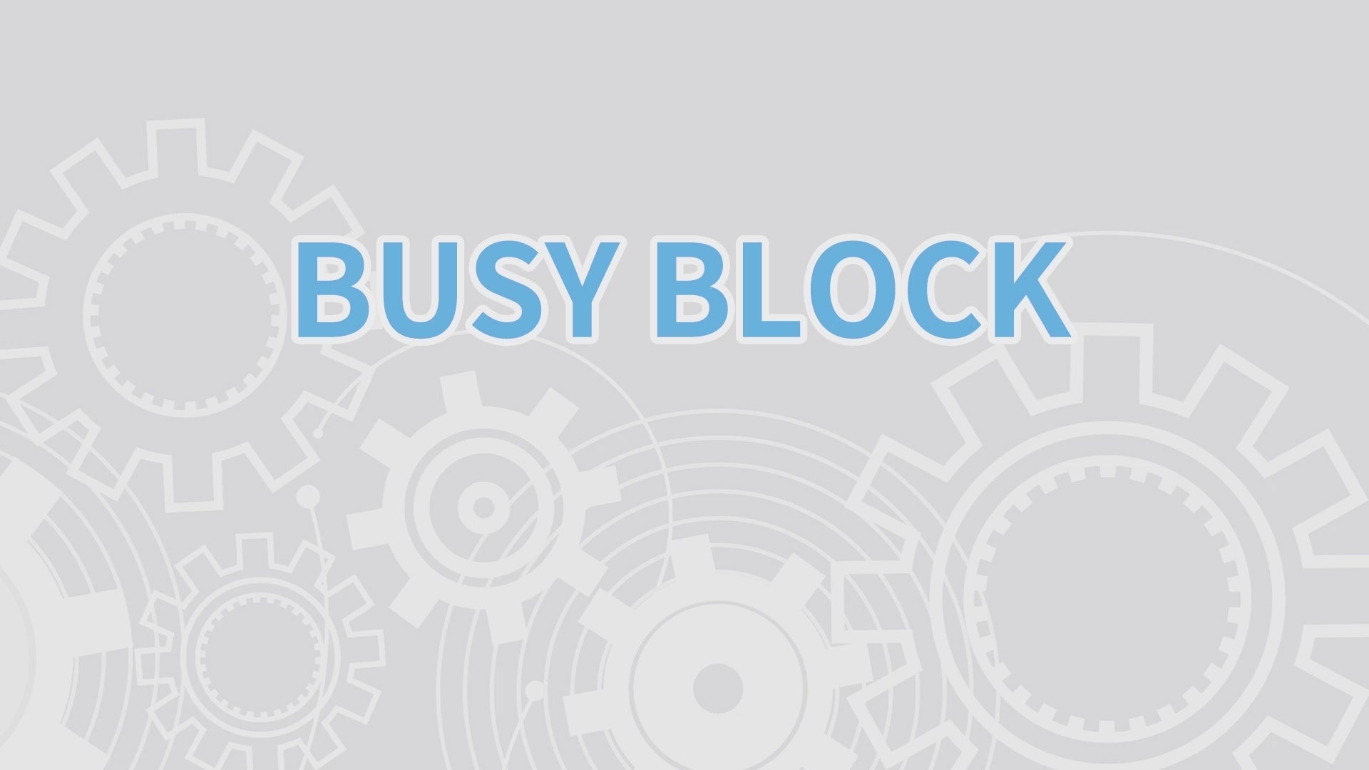 Busy Cube